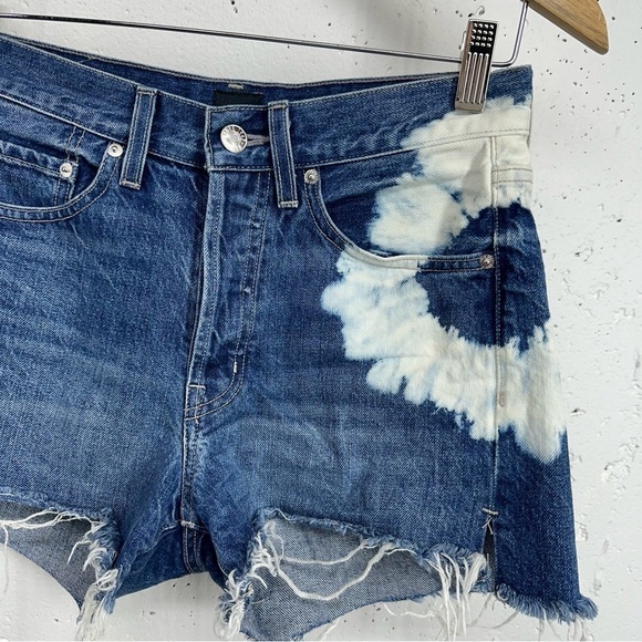 EDWIN Women's Size 25 Cai Cut Off Denim Jean Shorts - Picture 5 of 15